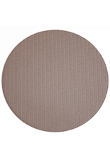 Beatriz Ball Metallic Snakeskin Reversible Round Placemats Set of 4 Silver N Pewter