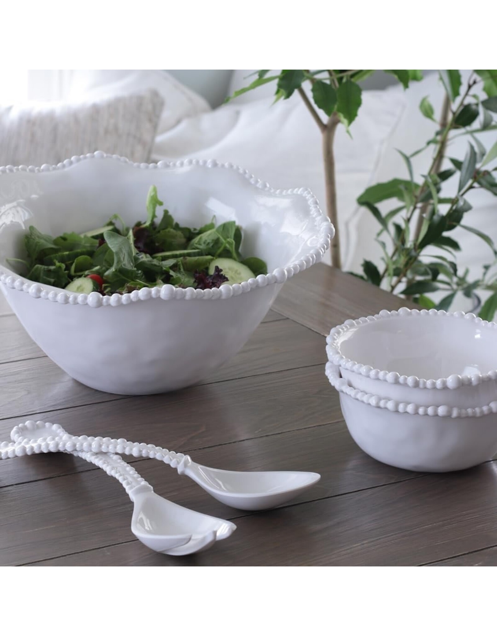 Beatriz Ball VIDA Alegria Large Bowl White Melamine