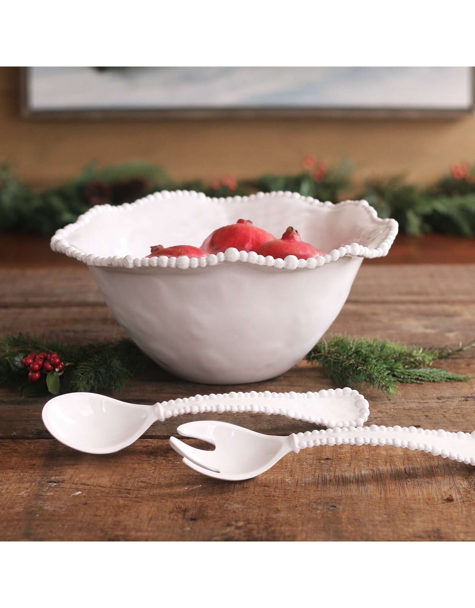 Beatriz Ball VIDA Alegria Large Bowl White Melamine