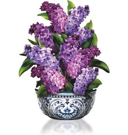 FreshCut Paper Pop Up Cards | Garden Lilacs Pop-Up Card