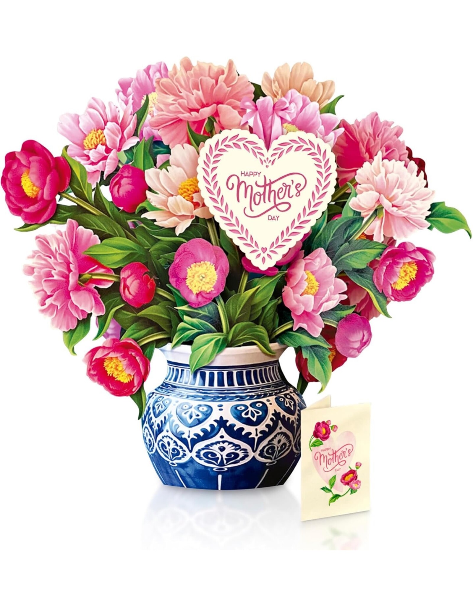 FreshCut Paper Pop Up Flowers Mother's Day Cards Grande Peony Paradise