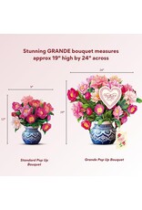 FreshCut Paper Pop Up Flowers Mother's Day Cards Grande Peony Paradise