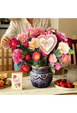 FreshCut Paper Pop Up Flowers Mother's Day Cards Grande Peony Paradise