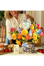 FreshCut Paper Pop Up Flowers Mother's Day Cards Grande Sorbet Roses