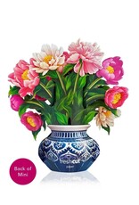 FreshCut Paper Pop Up Flowers Mother's Day Cards Mini Peony Paradise
