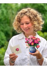 FreshCut Paper Pop Up Flowers Mother's Day Cards Mini Peony Paradise