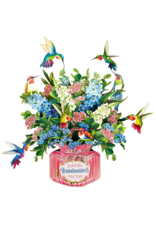 FreshCut Paper Pop Up Cards | Hummingbird Oasis Pop-Up Card