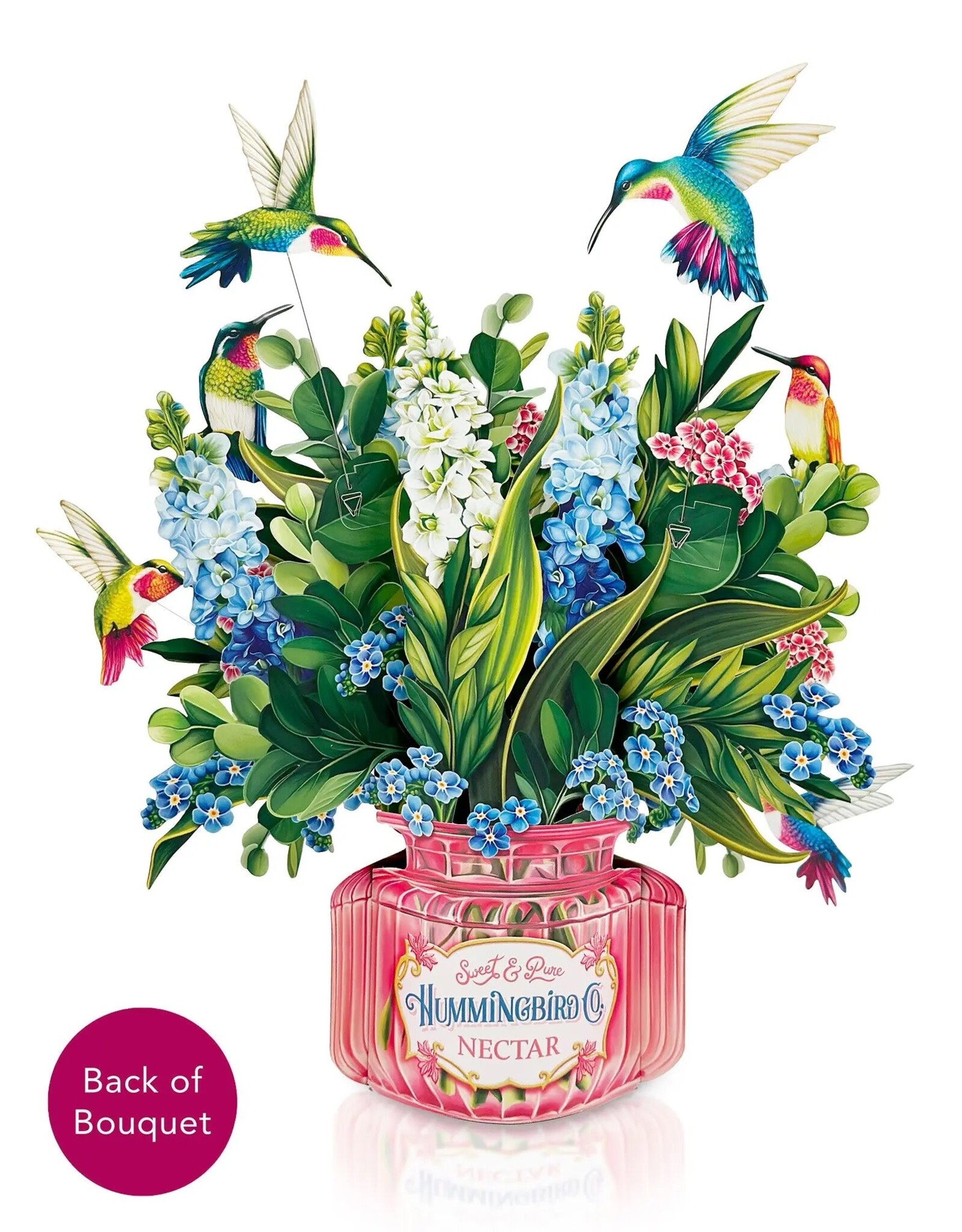 FreshCut Paper Pop Up Cards | Hummingbird Oasis Pop-Up Card