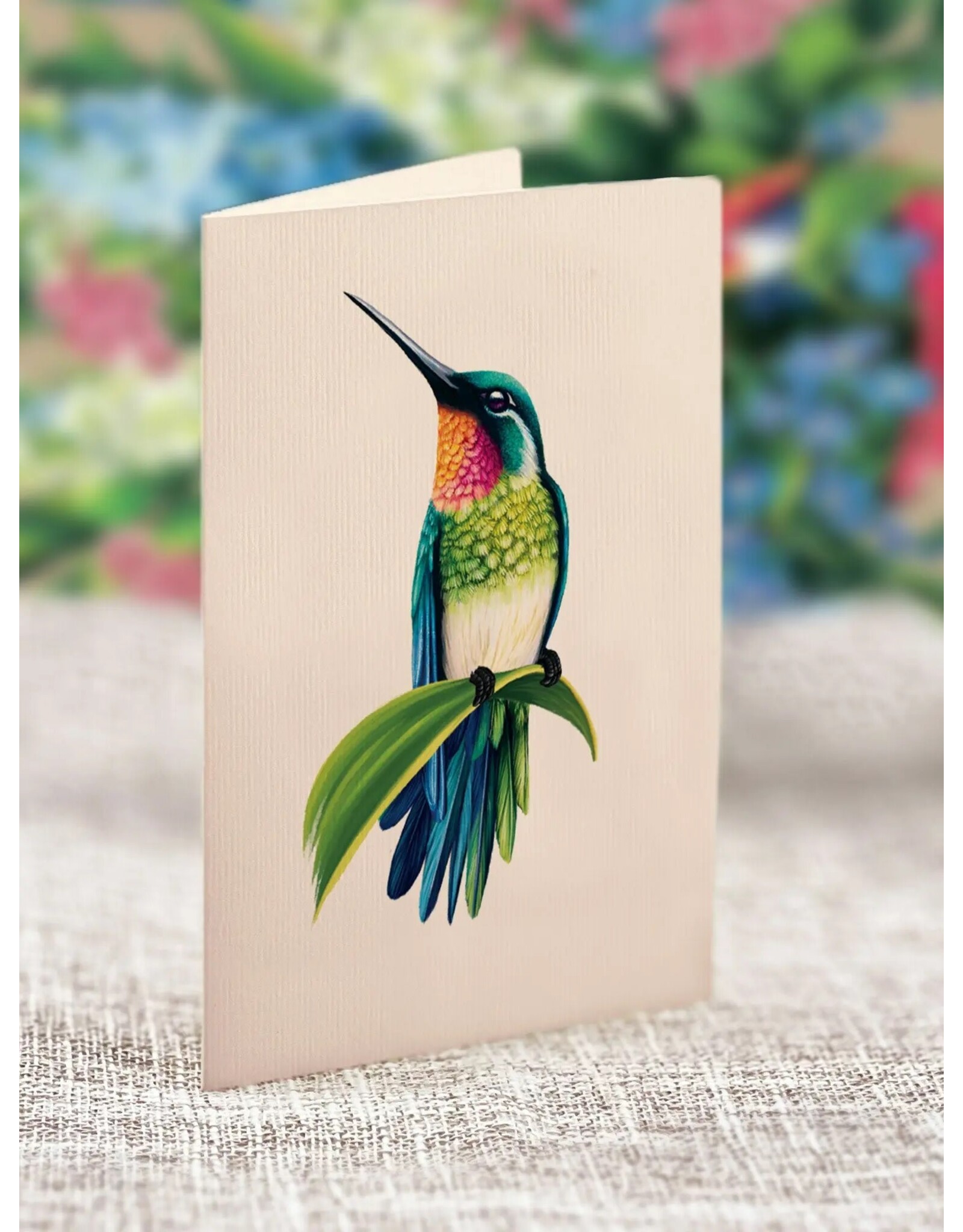 FreshCut Paper Pop Up Cards | Hummingbird Oasis Pop-Up Card