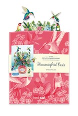 FreshCut Paper Pop Up Cards | Hummingbird Oasis Pop-Up Card