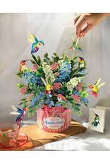 FreshCut Paper Pop Up Cards | Hummingbird Oasis Pop-Up Card
