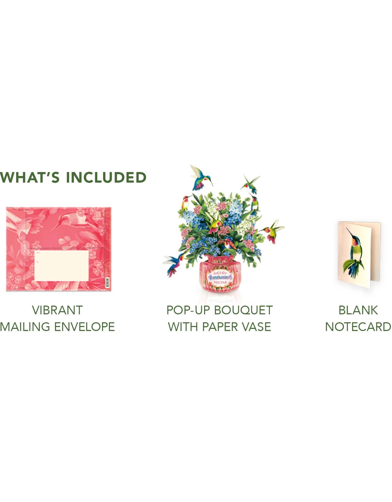 FreshCut Paper Pop Up Cards | Hummingbird Oasis Pop-Up Card
