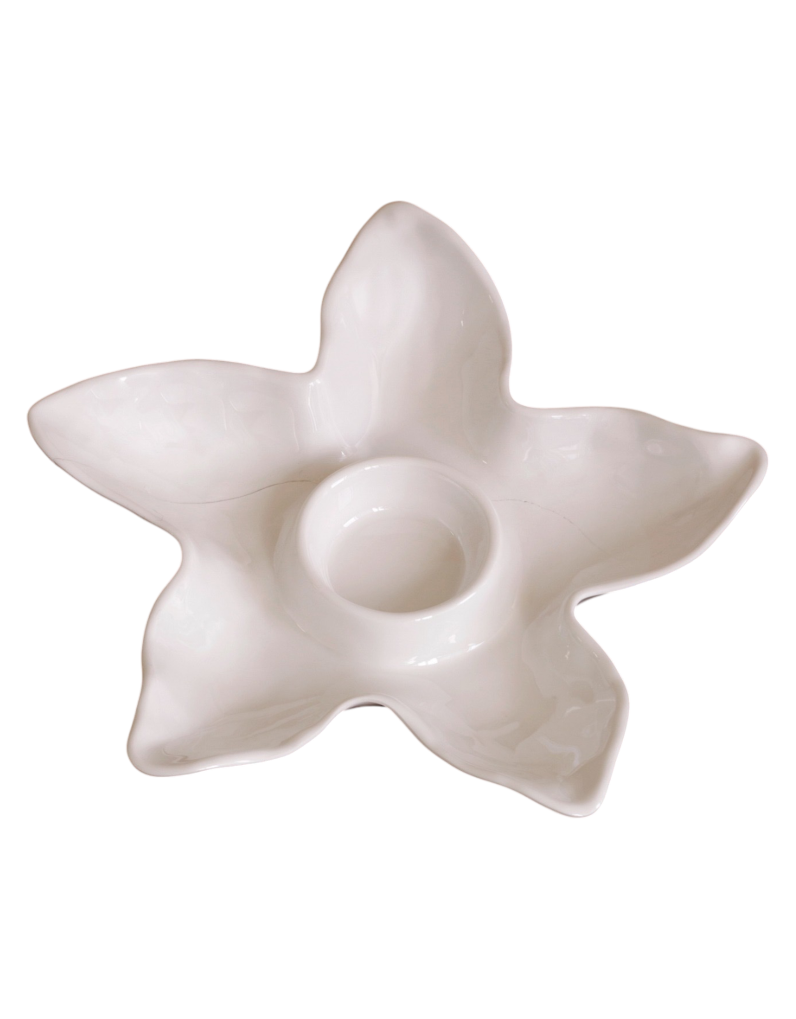 Beatriz Ball VIDA Ocean Starfish Chip And Dip | White Melamine