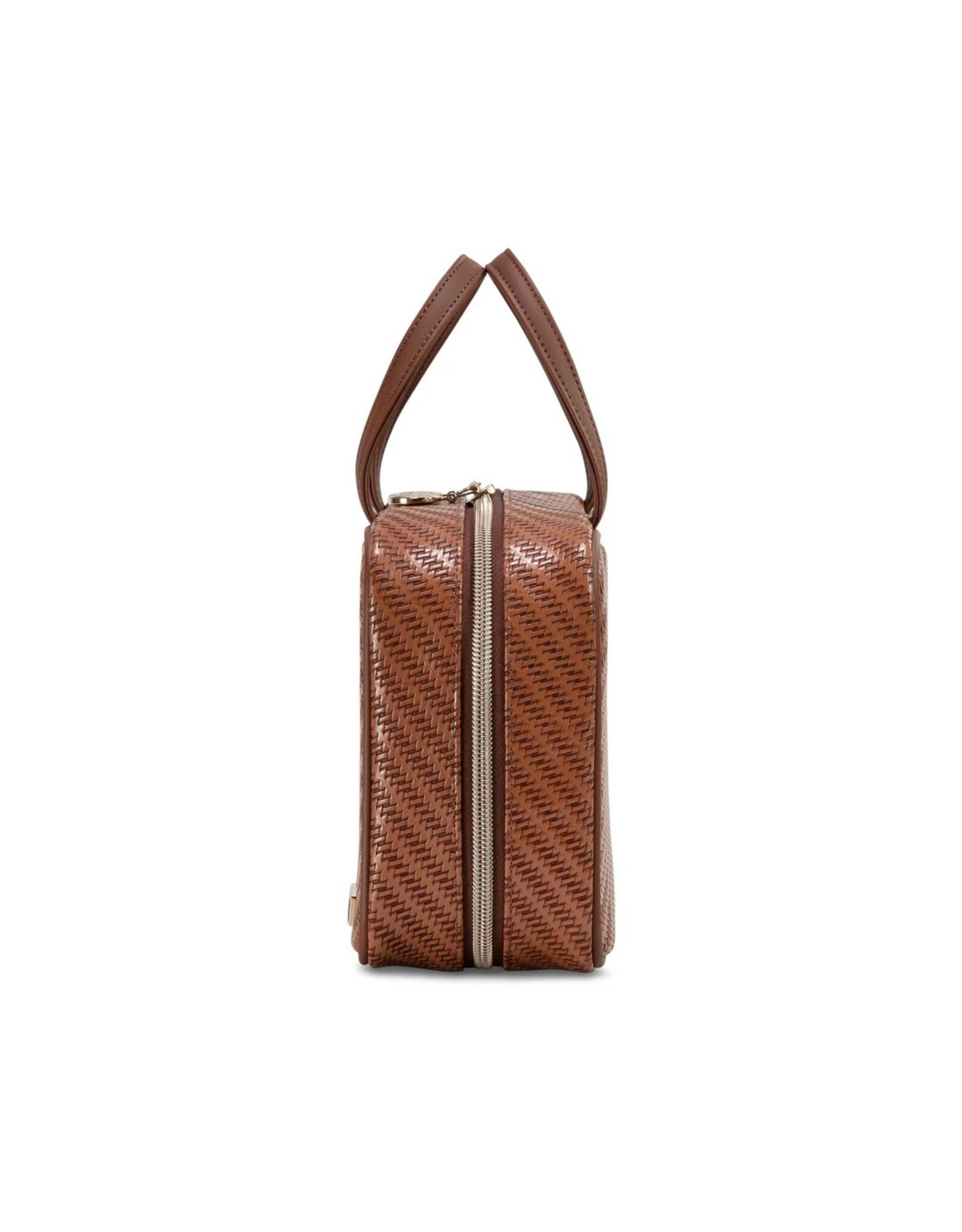 Stephanie Johnson Cosmetic Cases ML Traveler Rosewood Cognac