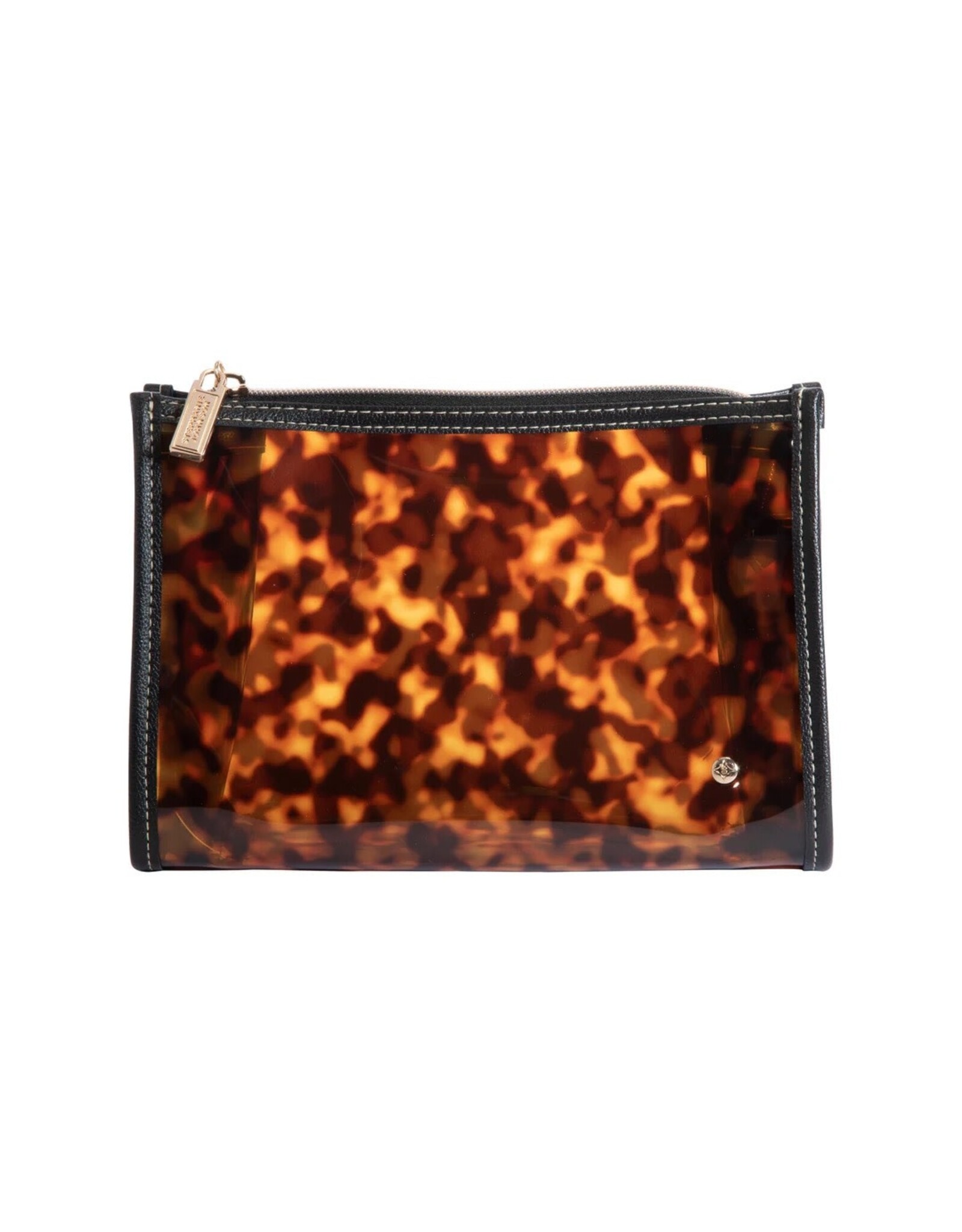 Stephanie Johnson Cosmetic Cases Medium Zip Miami Clearly Tortoise