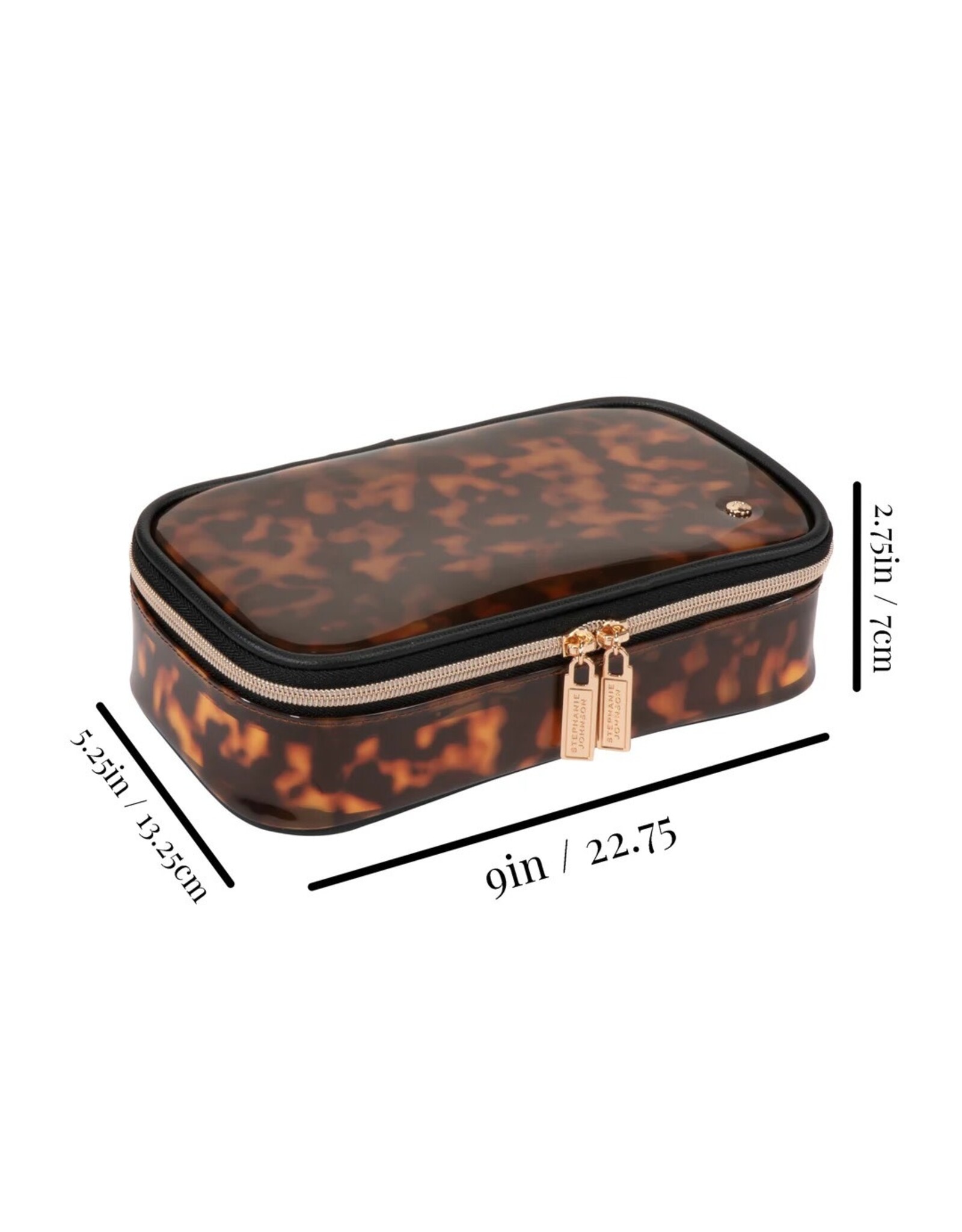 Stephanie Johnson Makeup Case Medium Claire Miami Clearly Tortoise