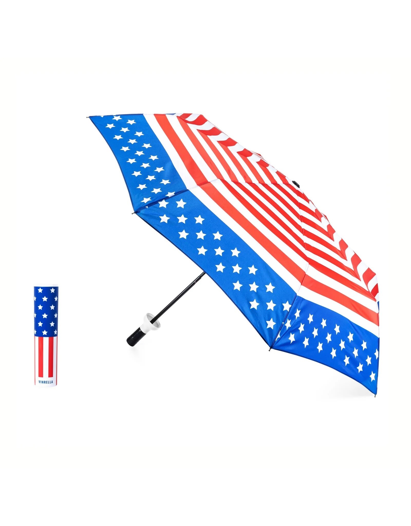 Vinrella Umbrella In A Bottle | Americana Wine Bottle Umbrella
