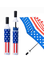 Vinrella Umbrella In A Bottle | Americana Wine Bottle Umbrella
