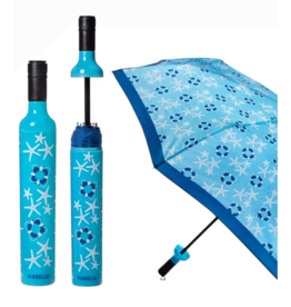 Vinrella Umbrella In A Bottle | Coastal Days Wine Bottle Umbrella