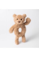 JellyCat Bartholomew Bear Ring Rattle
