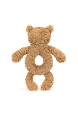 JellyCat Bartholomew Bear Ring Rattle