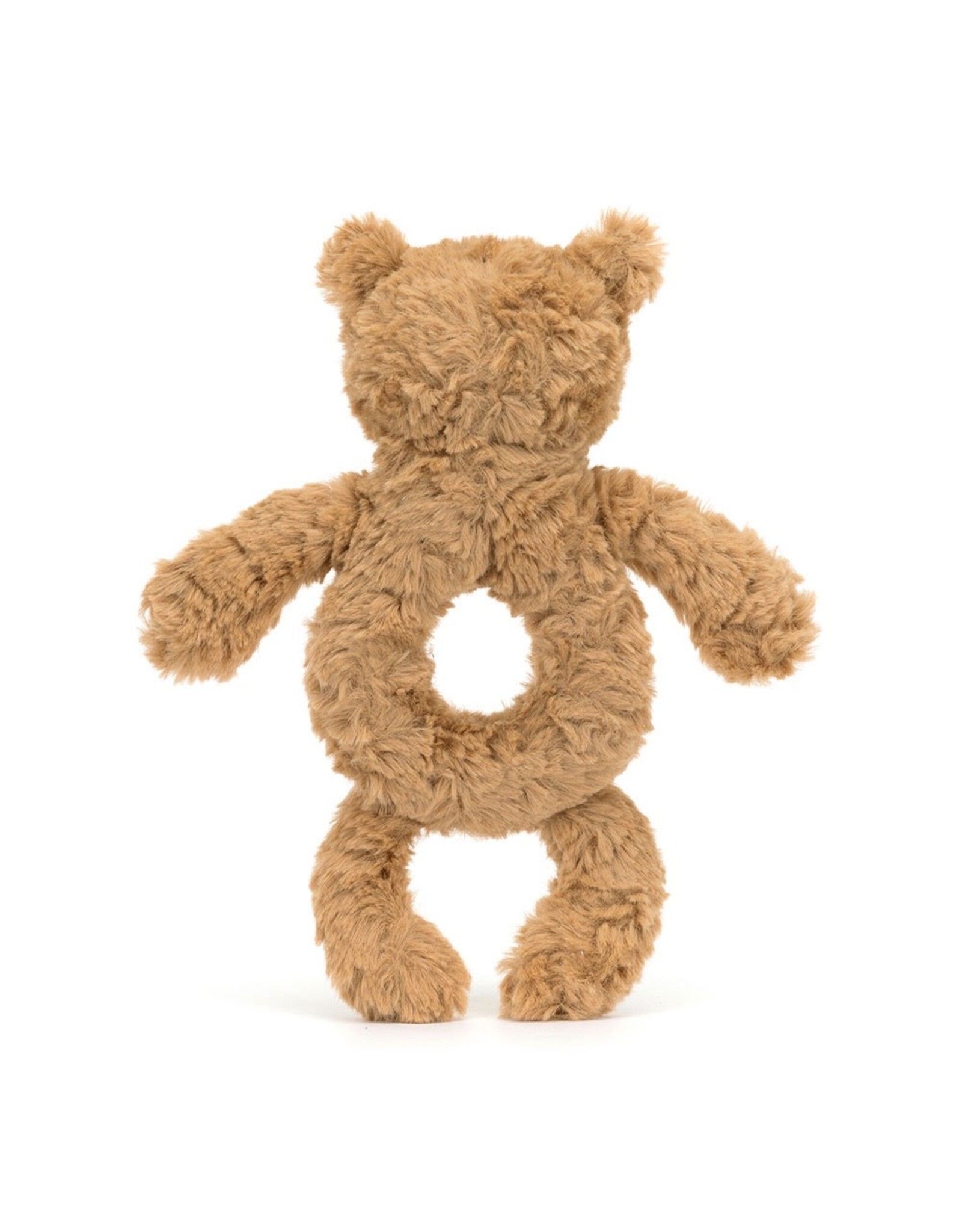 JellyCat Bartholomew Bear Ring Rattle