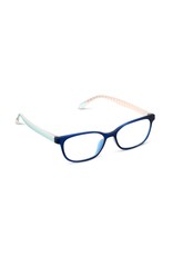 Reading Glasses Beach Read Navy-Summer Stripe +2.00