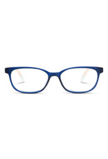 Reading Glasses Beach Read Navy-Summer Stripe +2.50