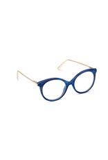 Reading Glasses Margot Navy Horn +1.75