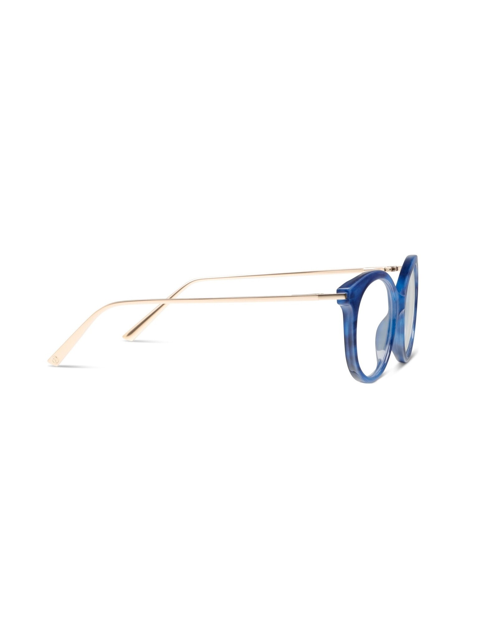 Reading Glasses Margot Navy Horn +2.25