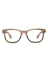 Reading Glasses Waverly Chai Horn-Green +2.50