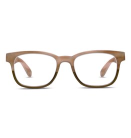 Reading Glasses Waverly Chai Horn-Green +2.50