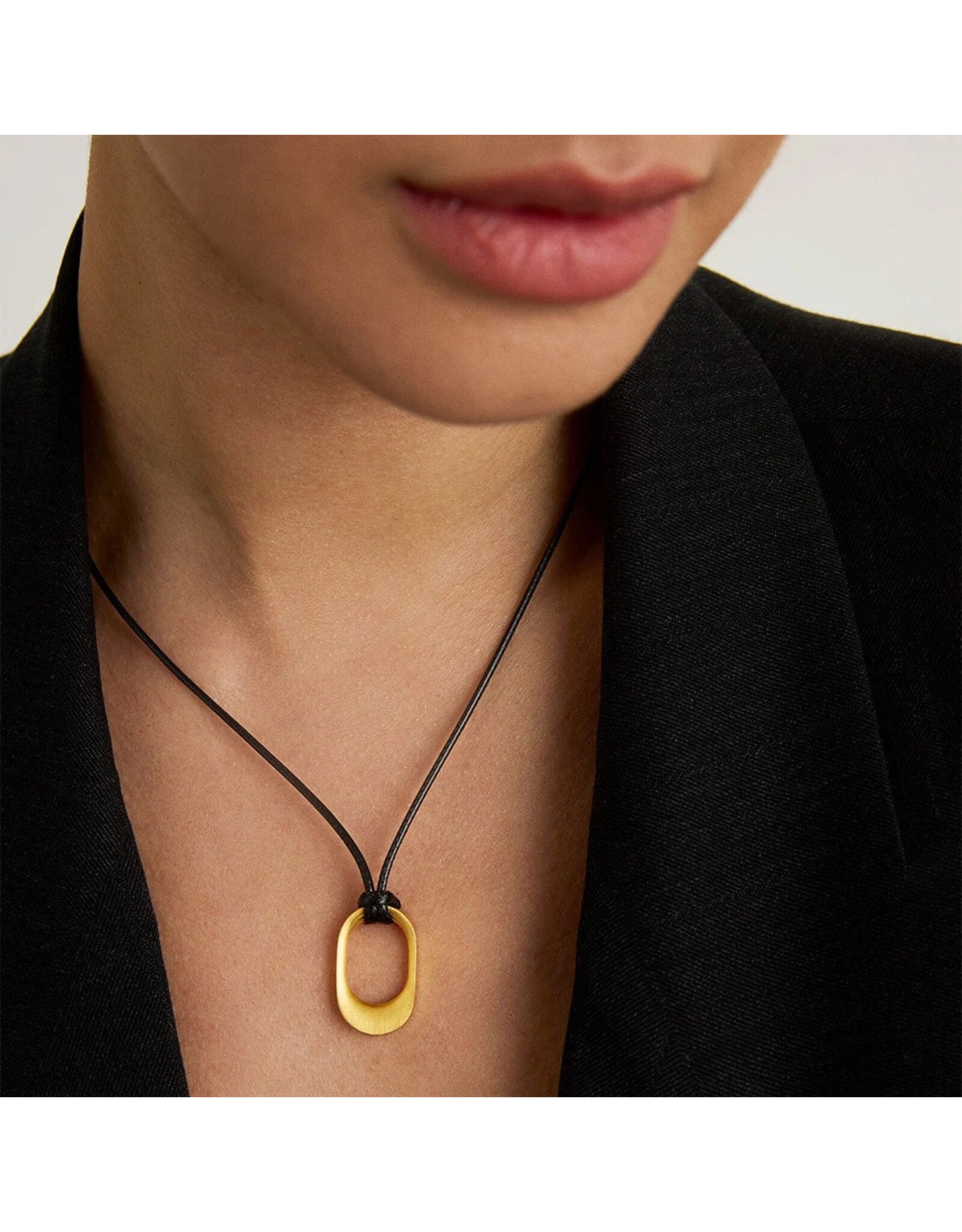 Dean Davidson Jewelry Gold Crosby Short Pendant Necklace