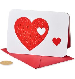 PAPYRUS® Valentine’s Day Cards Heart Puzzle