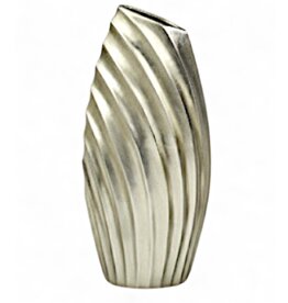 Artmax Silver Contemporary Vase 23" FLOOR DISPLAY