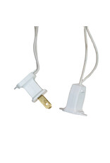 Kurt Adler 9FT Pre-Lit Clear Incandescent Pine Garland