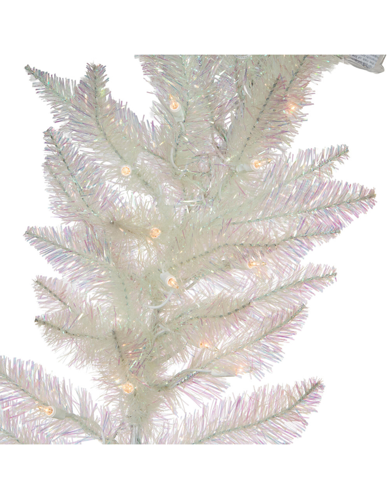 Kurt Adler 9FT Pre-Lit Clear Incandescent Pine Garland