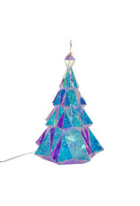 Kurt Adler Prismatic Iridescent LED Christmas Tree 20 Inch