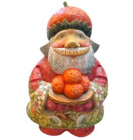 DeBrekht Artistic Studios OJ Essential Santa w Oranges and Orange Hat