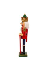 Kurt Adler Nutcracker King Holding Merry Christmas Picture Frame