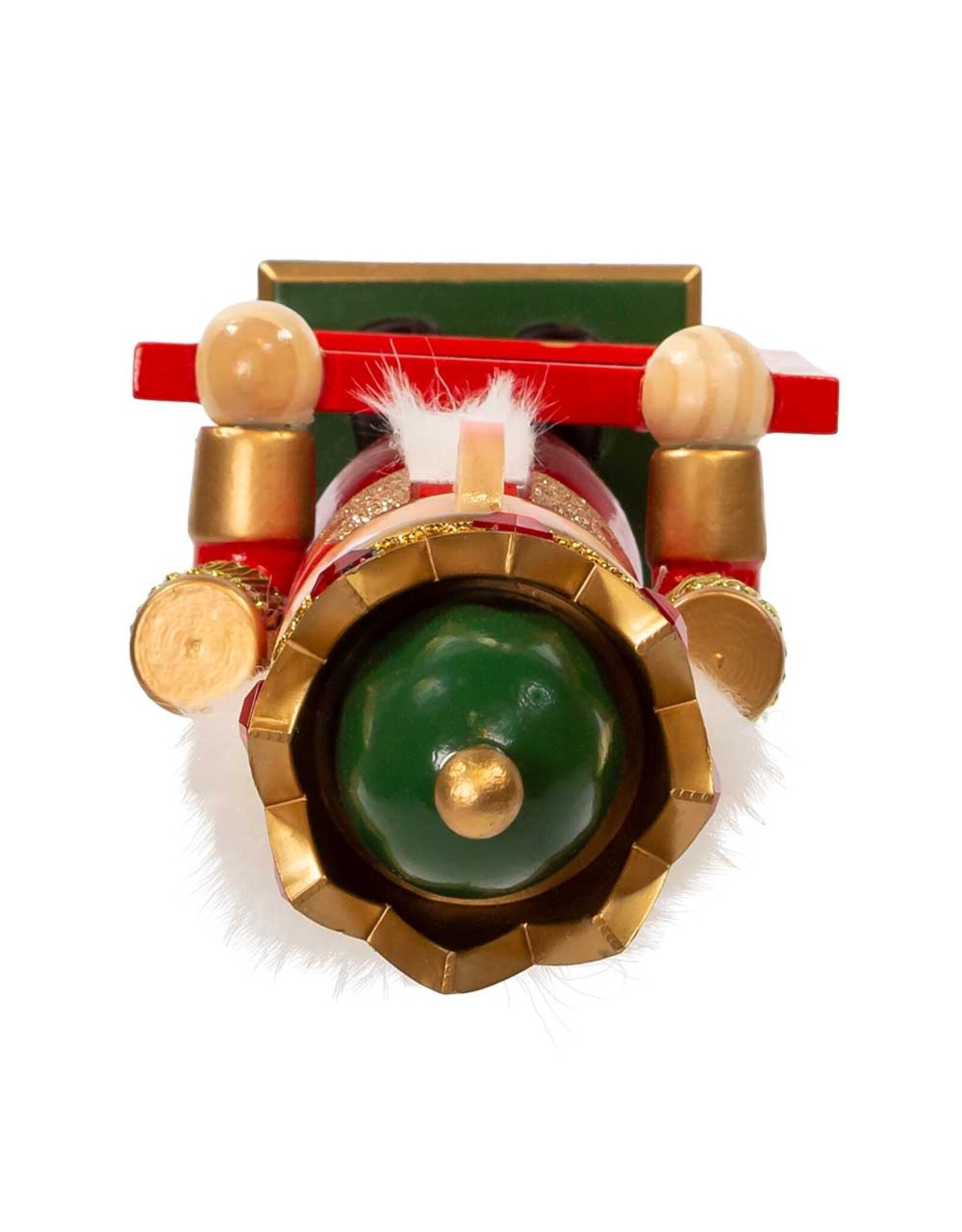 Kurt Adler Nutcracker King Holding Merry Christmas Picture Frame