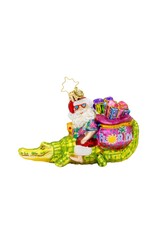 Christopher Radko Florida Christmas Ornament Sunshine State Gator