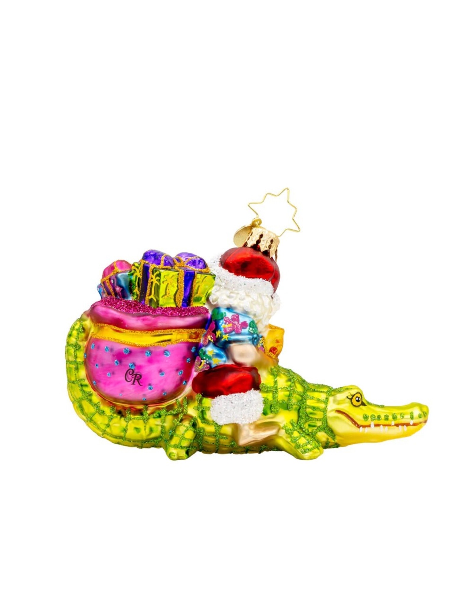 Christopher Radko Florida Christmas Ornament Sunshine State Gator