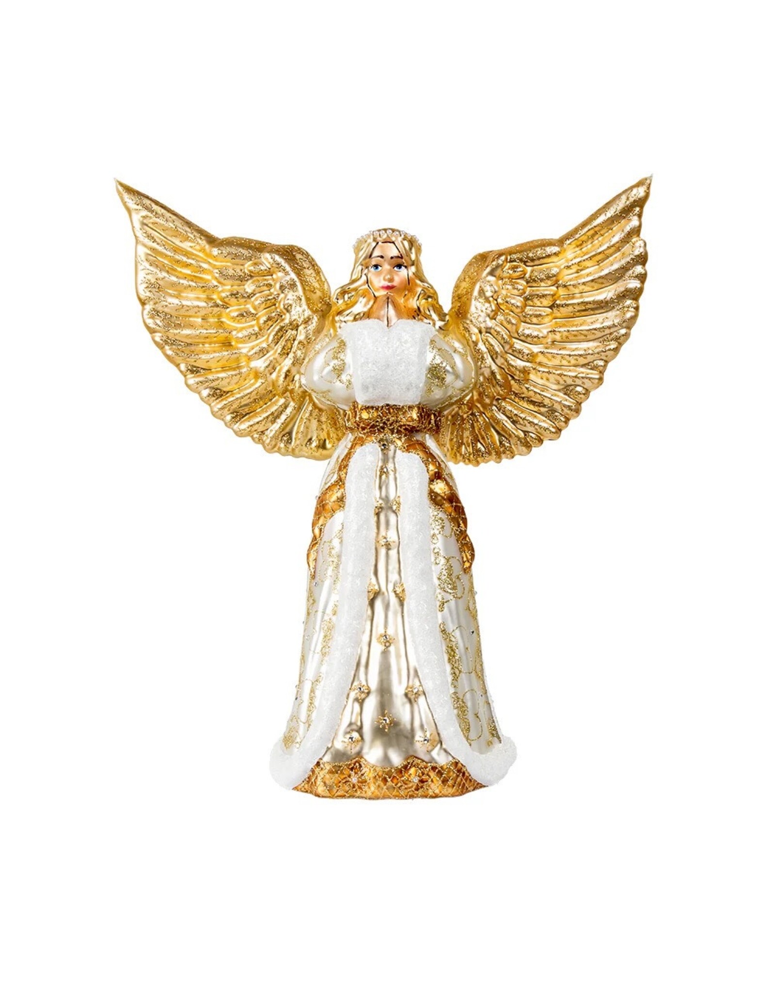 Christopher Radko Angel Christmas Finial Heavenly Angel Tree Topper