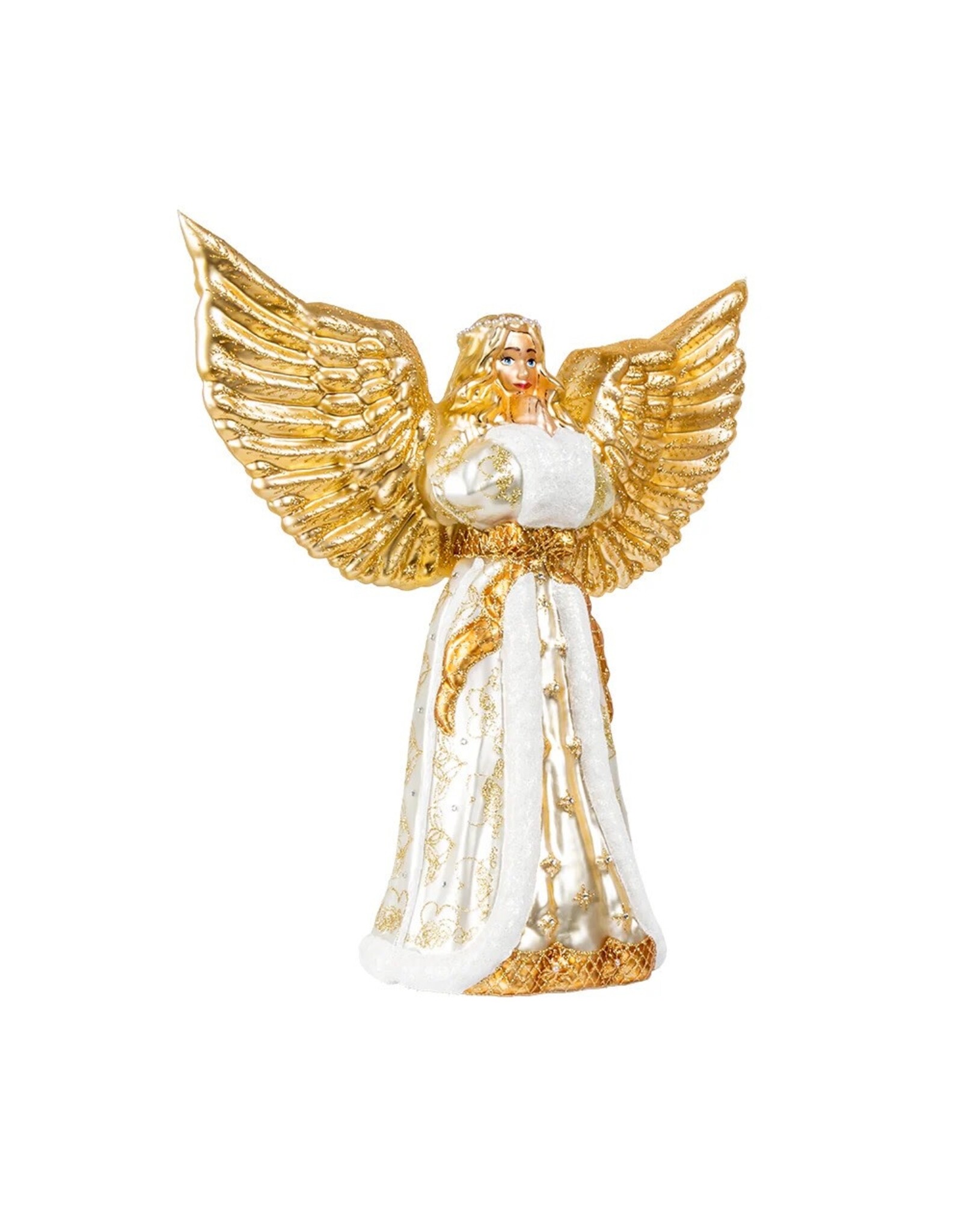 Christopher Radko Angel Christmas Finial Heavenly Angel Tree Topper