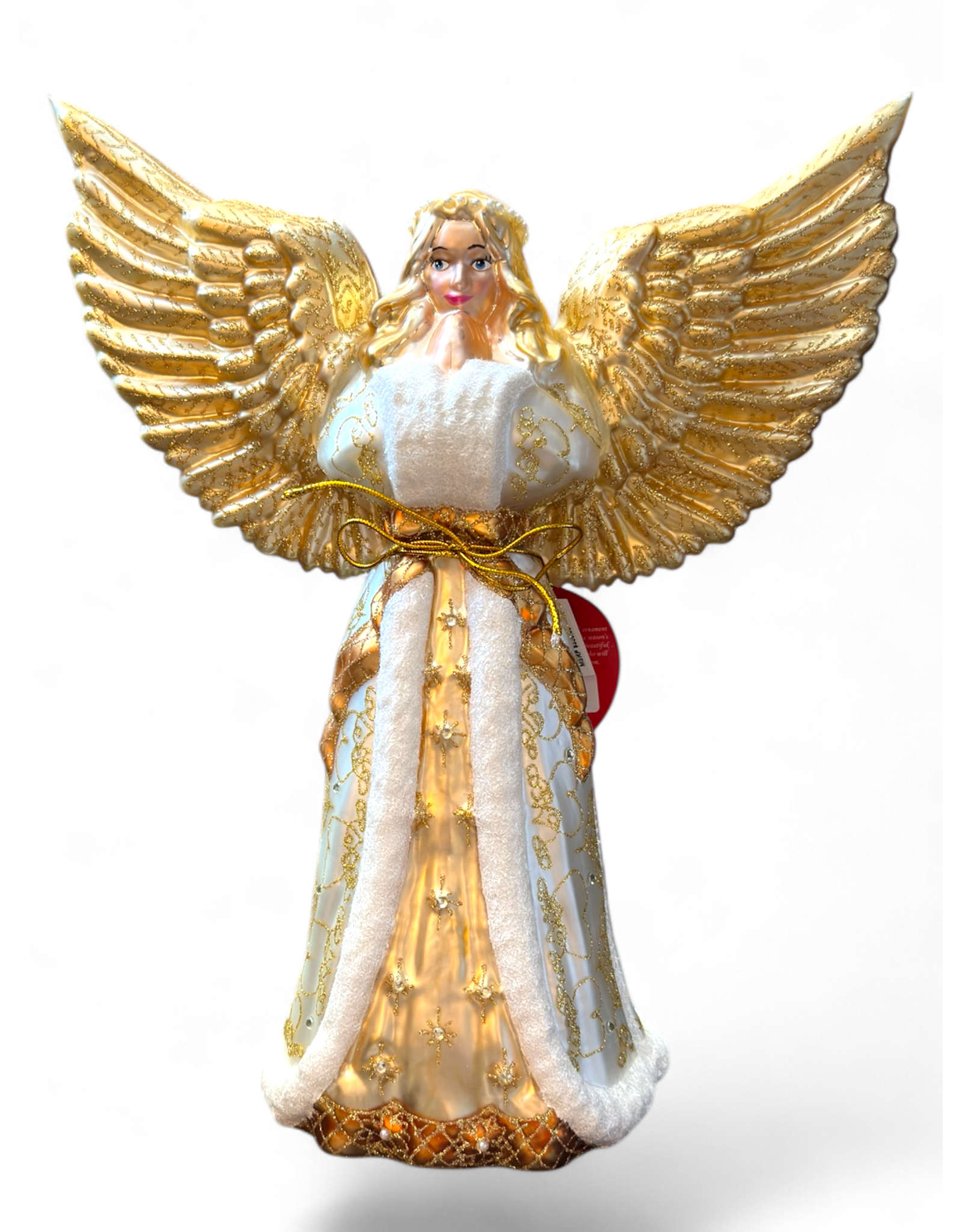 Christopher Radko Angel Christmas Finial Heavenly Angel Tree Topper