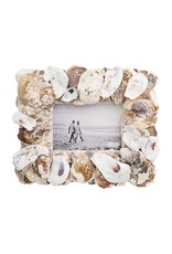 Mud Pie Oyster Shell Picture Frame For 4x6 Photo