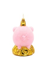 Christopher Radko Christmas Ornaments Piggy Pal