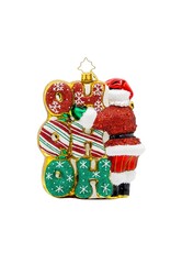 Christopher Radko Christmas Ornaments Merry Ho Ho Ho Santa