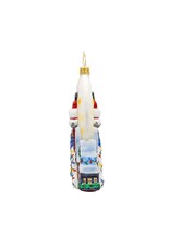 Christopher Radko Christmas Ornaments Santa's Moonlight Mischief